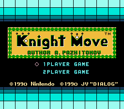 Knight Move Title Screen
